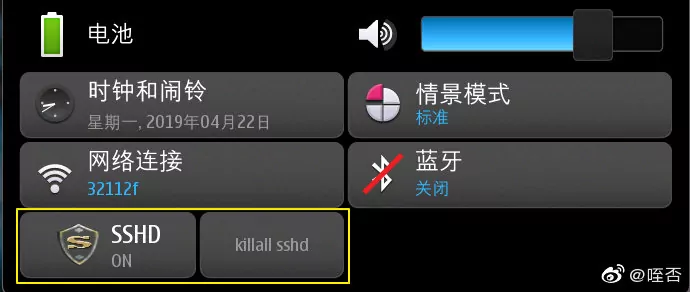 ssh status